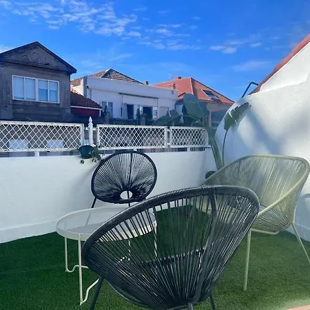 Appartement Casas Blue Ocean Vigo Terraza Extérieur photo